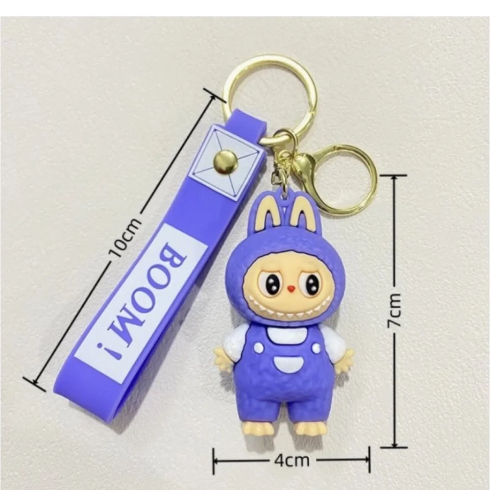 Brown Bunny Doll Kids Keychain with Strap